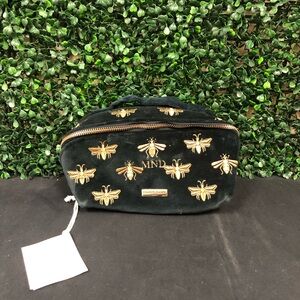 Elizabeth Scarlett Honey Bee Open Flat Makeup Bag